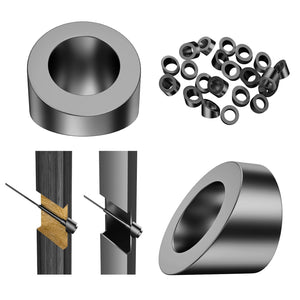 Cablura 5/16" ID Black 30° Angle Beveled Washers