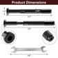 Cablura Black Swageless Cable Railing Terminals