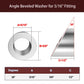 Cablura 5/16" ID 30° Angle Beveled Washers