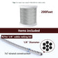 Cablura T316 1/8" Stainless Steel Wire Rope for Cable Railing