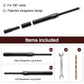 Cablura Black Swageless Left & Right Lag Screw Cable Railing Kit
