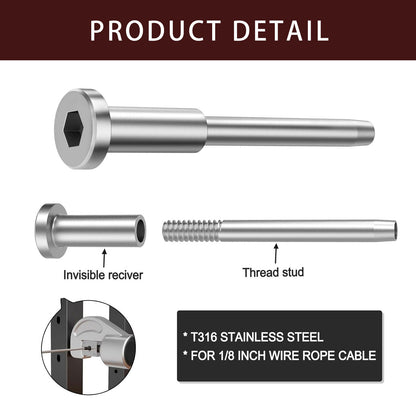 Cablura Invisible Cable Railing Kit