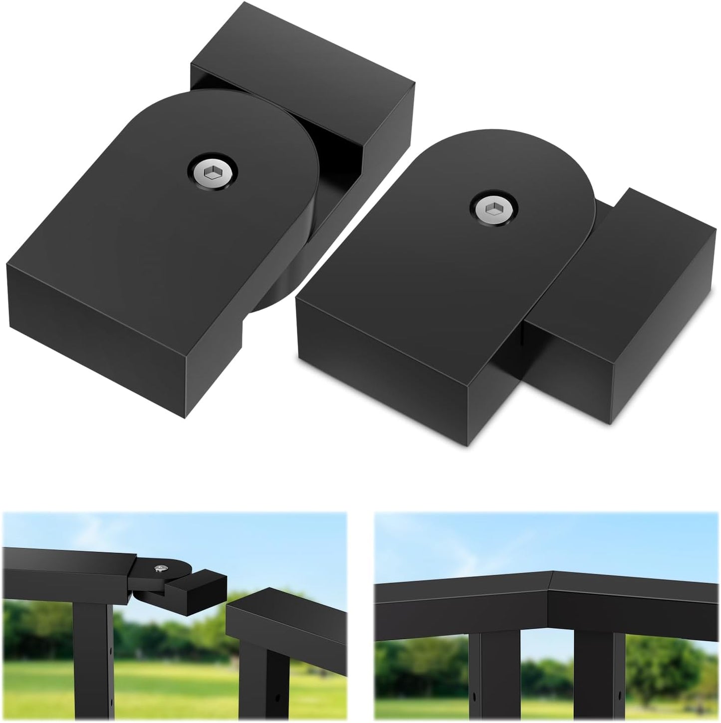 Cablura Level Pivot Connectors for Handrails