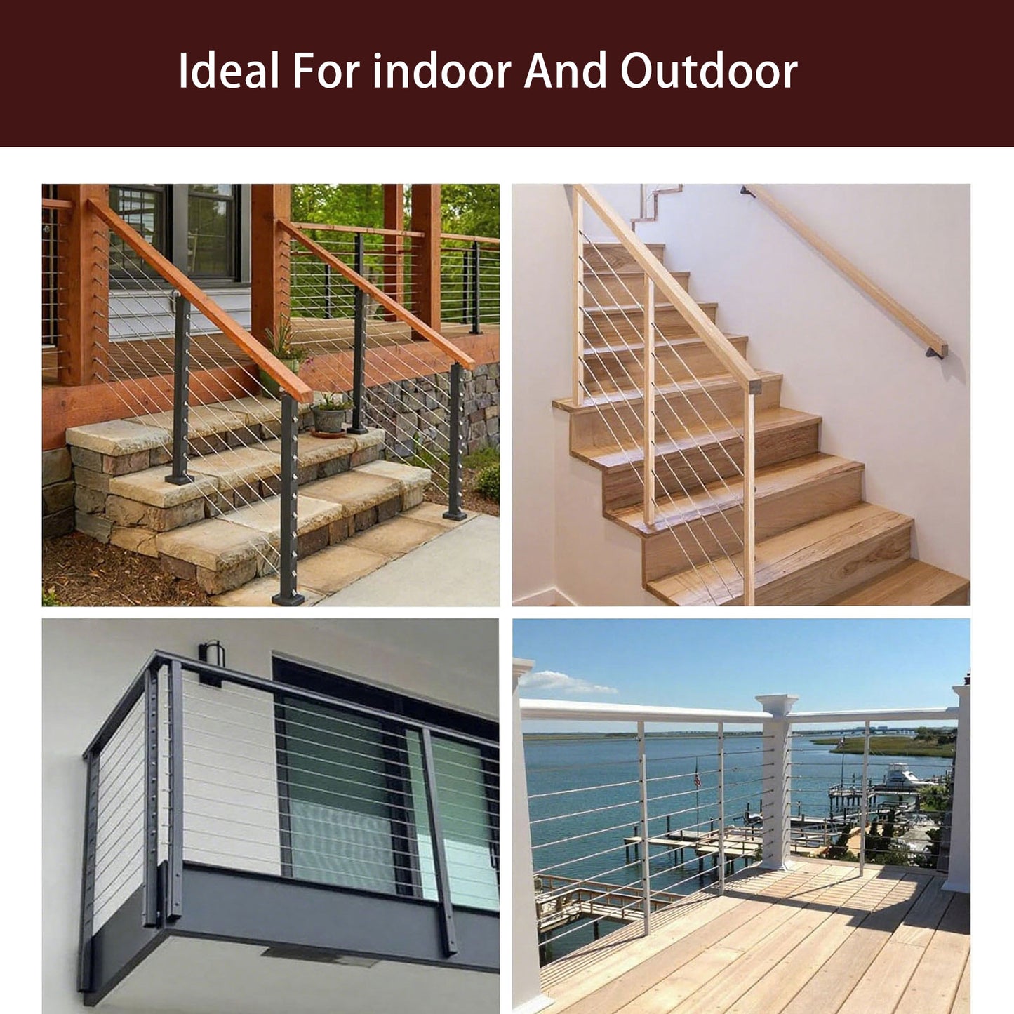 Cablura Invisible Cable Railing Kit