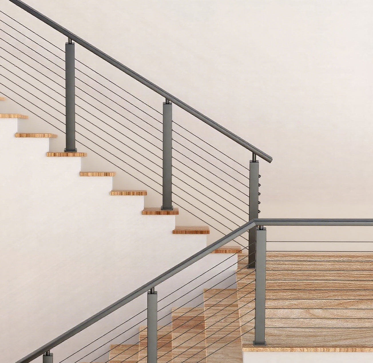 Cablura Black Invisible Cable Railing Kit
