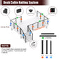 Cablura 42" Adjustable 25-35 Angle Cable Railing Post