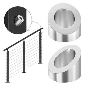 Cable Railing Washers Cable Railing Accessories | Premium Parts for Deck & Stair Railing ...