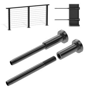 Cablura Black Invisible Cable Railing Kit