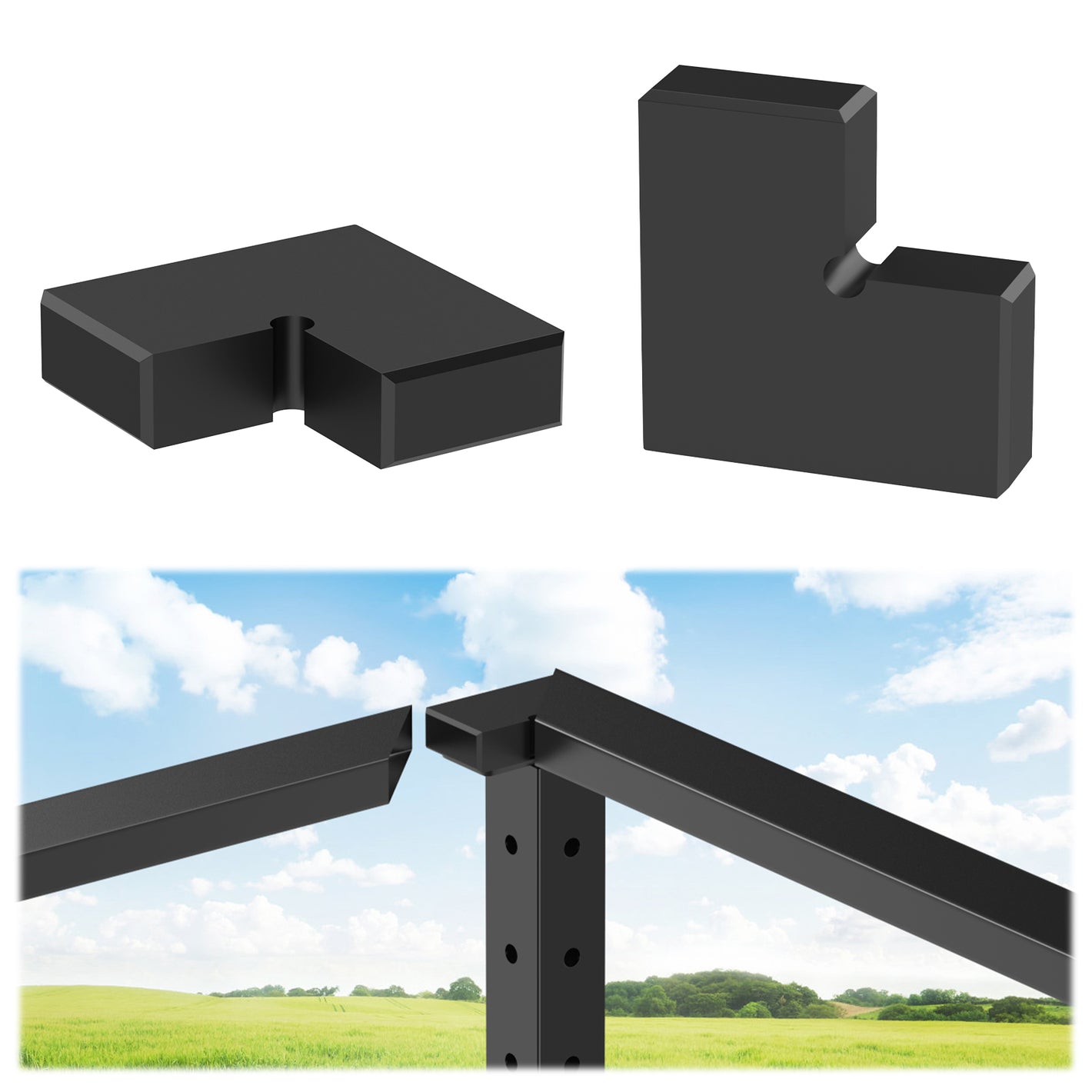 Cablura Corner Connectors for Handrails