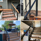 Cablura 6.6FT Stainless Steel Black Cable Railing Handrails