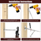 Cablura 1/8" Cable Railing Kit with Swage Toggle Turnbuckle, T316 Stainless Steel for Wood Posts